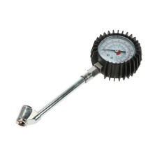The manometer is rubberized, the hose is 19 cm, 15 bar