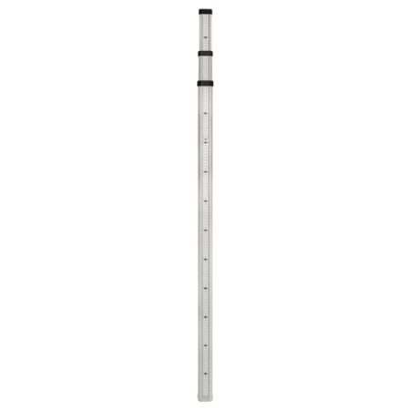 Telescopic rake AMO S3, 3 m, e-graded and millimeter scale-1