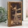 Broke-book metal, leatherette "Eiffel Tower" 20x12x4 cm