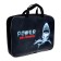 Folder with handles textile A4, 350 x 270 x 70 mm, calligrata "shark"