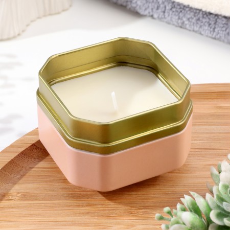 Aromatic candle in the Bank "Aromatic Candle" lemon, basil and tangerine, small-1
