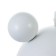 Bayerlux lamp "Barney" E27 40W white 20x20x20-120cm