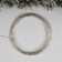 Garland "thread" 5 m dew, ip20, silver thread, 50 LED, glow blue, 2 modes, AAH3