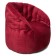 Chelsea chair, size 85x85 cm, velor fabric, burgundy color
