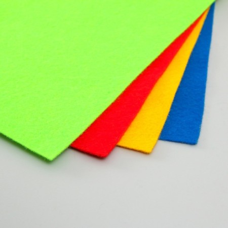 A set of soft felt "Astra" (4 pcs) Assorted, 1.4 mm, 180 gr. 20x30 cm-1