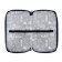 Penal 2 sections, 110 x 190 mm, fabric, "onyx", PCT 11-20 "Bear"