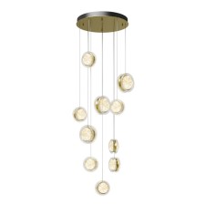 Светильник подвесной Maytoni MOD361PL-L41BS3K, LED, 39 Вт, 450х450х3670 мм, 1600 Лм, 3000К, латунь