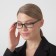Ready glasses east 6617, black color, +1.5