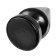 Anal plug Toyfa Popo Pleasure Draco β, cone, PVC, 115x210 mm, black color