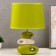 Lamp "desire" green 1x25W E14 12.5x19.5x31 cm Risalux