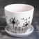 Pot Flower Dandelion 1l with a stand
