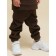 Baby trousers, height 104 cm, chocolate color