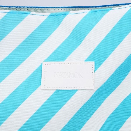Bag Women's Beach Nazamok, in a strip, 39x32 cm, Blue-4