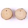 New Year's set for creativity. Fir -tree wooden pendants for coloring "New Year! Fox and machine "