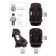 AMAROBABY BRILIANT, ISOFIX fastening, class D, group 0+/1/2/3 (0-36 kg), brown color