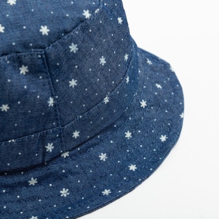 Panama Children's Minaku "Stars", Blue color, river 46-1