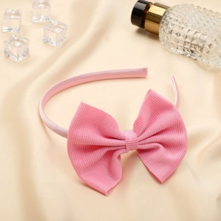Hair cap "Baby" shine, 1 cm, pink