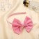 Hair cap "Baby" shine, 1 cm, pink