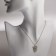 Owl of Owl Open -Wrike, white color in silver, 45 cm