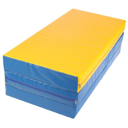 Mat, 100x150x10 cm, 2 additions, blue/yellow color-3