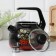 Teapot "Ryabina", 3 l, induction, black color