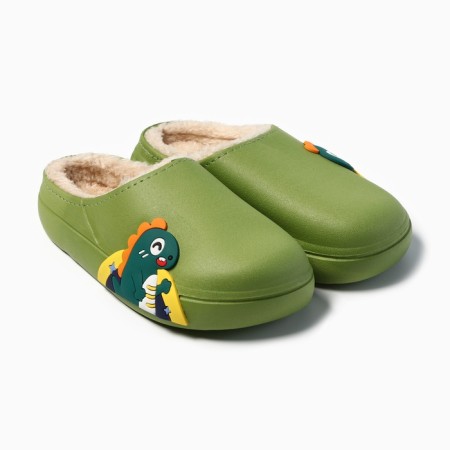 Slips children's size 26-27, green