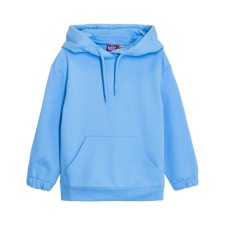 Baby sweatshirt, turquoise color, height 128 cm