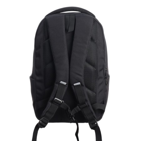 Youth backpack 43 x 27.5 x 16 cm, Grizzly, ergonomic back, laptop compartment, black-4