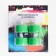 LED candles, nightlines Led Risalux "graffiti" set of 4 pcs., Green, RGB, 3.5 × 3.5 × 4 cm