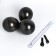 Latex ball 5 ", metal, set of 100 pcs., Water bombs, black color
