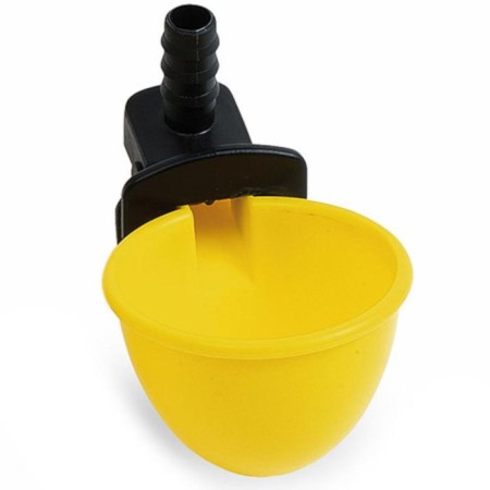 The bowl is cup, with a fastener on a grid, d = 50 mm, plastic