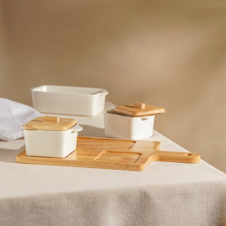 Set for feeding SL Home "Trento" on a stand, 4 items: 3 capacities 500/250 ml, stand