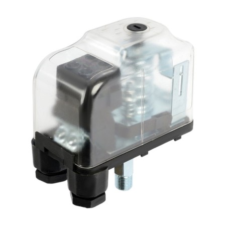 PROFLINE RM 9.2 pressure relay, external thread 1/4 ”, Davl. 1.4-2.8 bar, transparent cover