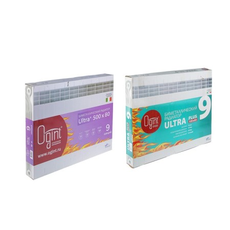 Bimetallic Ogint Ultra Plus, 500x80, 9 sections-1