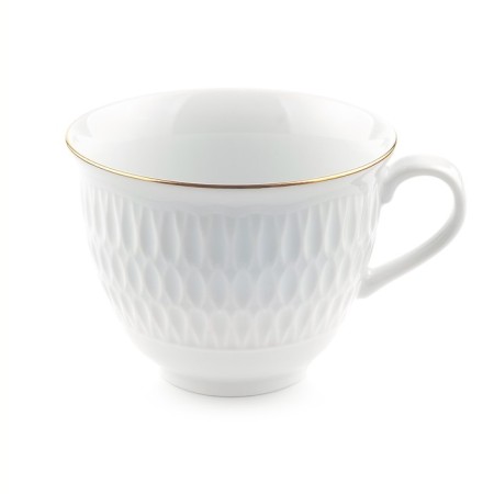 Tea cup Cmielow Sofia "Gold Gold", 220 ml