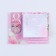 Magnetic laying and paper block “from March 8”, size 7 cm x 9 cm, 30 sheets.