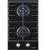 Hlect surface Maunfeld EGHG.32.63CB/G, gas, 2 burners, black