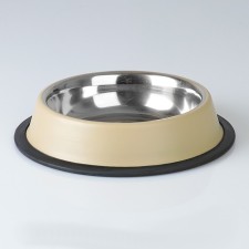 A bowl with a non -slip base color, 470 ml, beige