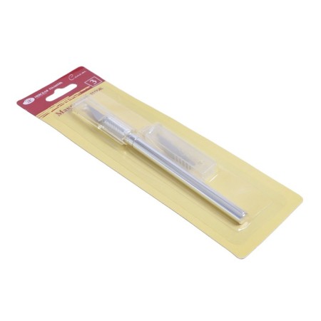 Mock-knife-scalpel, ZHK "Sonnet", 3 blades, metal, in a blister-5