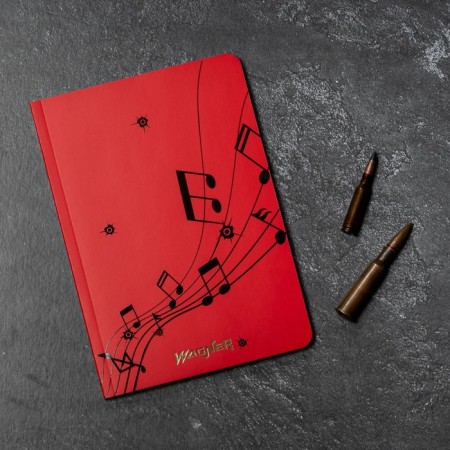 Diary "Symphony", soft cover of software, A5, 80 sheets.-3