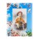 Photo frame glass 10x15 cm "Blooming apple tree and pigeons" 17x22 cm