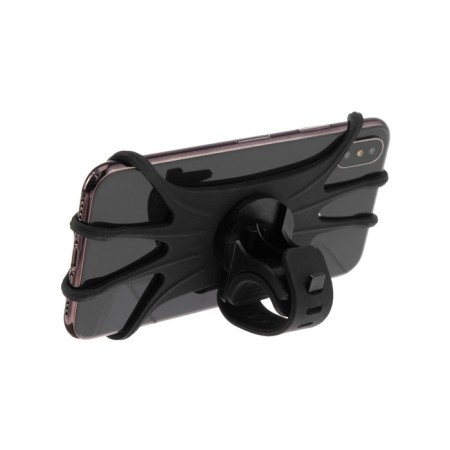Luazon bicycle holder, rotary, silicone, up to 6.5 ", black-5
