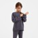 Children's costume (sweatshirt, trousers) minku color gray, height 152