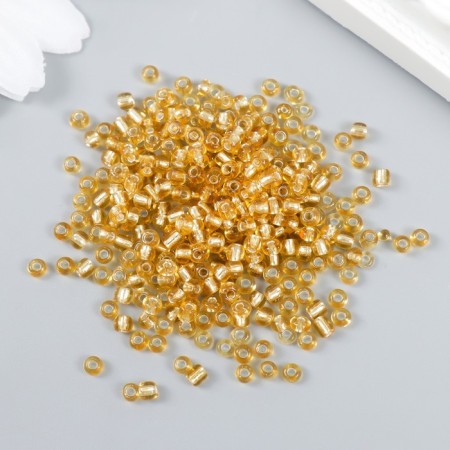 Beads "Zlatka" 08/0, 3 mm, 10 g 0032 gold-1