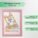 Photo frame Plastic "Watercolor" 15x21 cm, pink