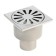 TIM BAD021001, 100 x 100 mm, d = 50 mm, vertical release, stainless steel