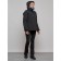 Ski jacket female, size 46, black color
