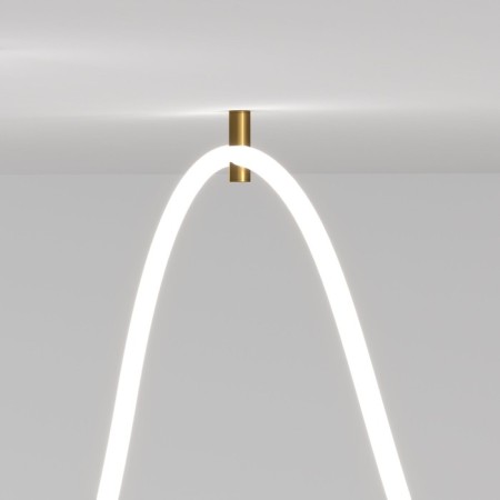Suspended mounts for round flexible neon Elektrostandard, Full Light 27.5x27.5x83 mm, IP20