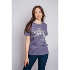 Women's T -shirt Let’s GO, size 56, color graphite