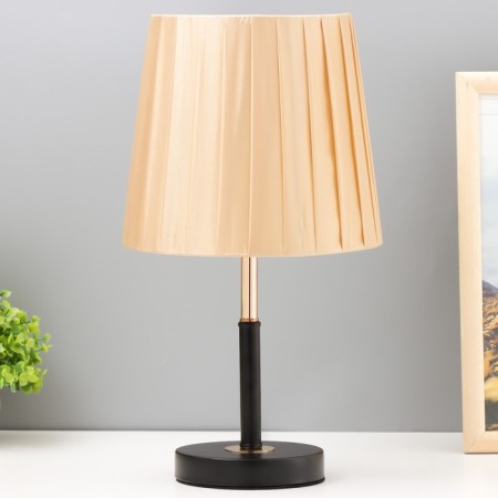 Rivoli table lamp E27 40W Black Gold 19x19x36 cm Risalux